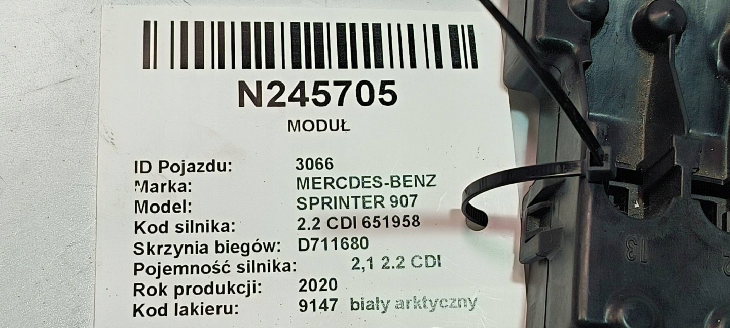 module A9075407112 Mercedes-BENZ SPRINTER 907