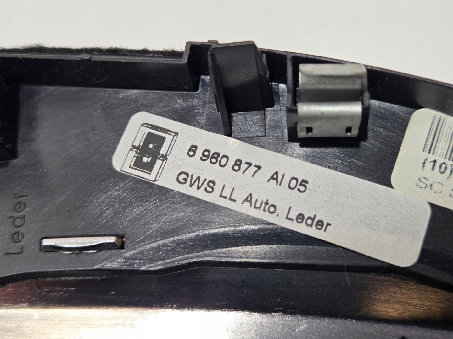couverture châssis du levier de vitesse mécanisme levier vitesse engrenage BMW E60 E61 6960877 (0001293)