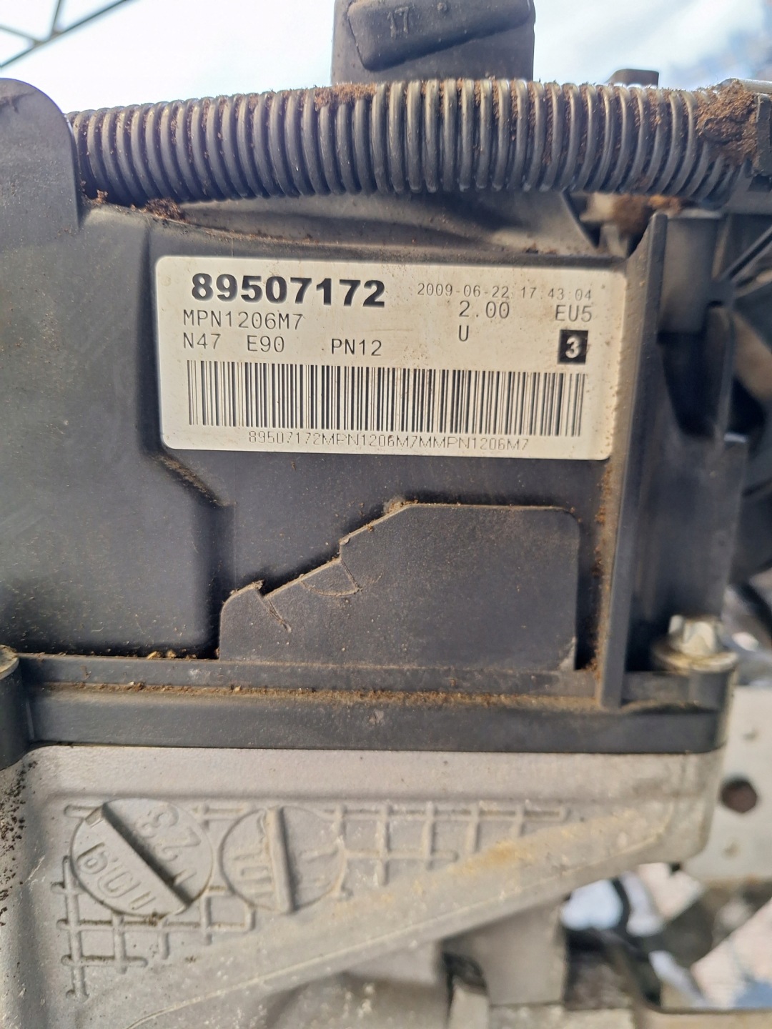 BMW E87 E90 E60 engine 2.0 DISESEL 140KM N47D20C EURO 5
