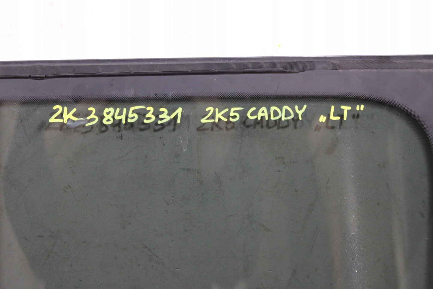 window bodywork left rear part VW CADDY IV 4 2K5 LIFT 15-20 2K3845331