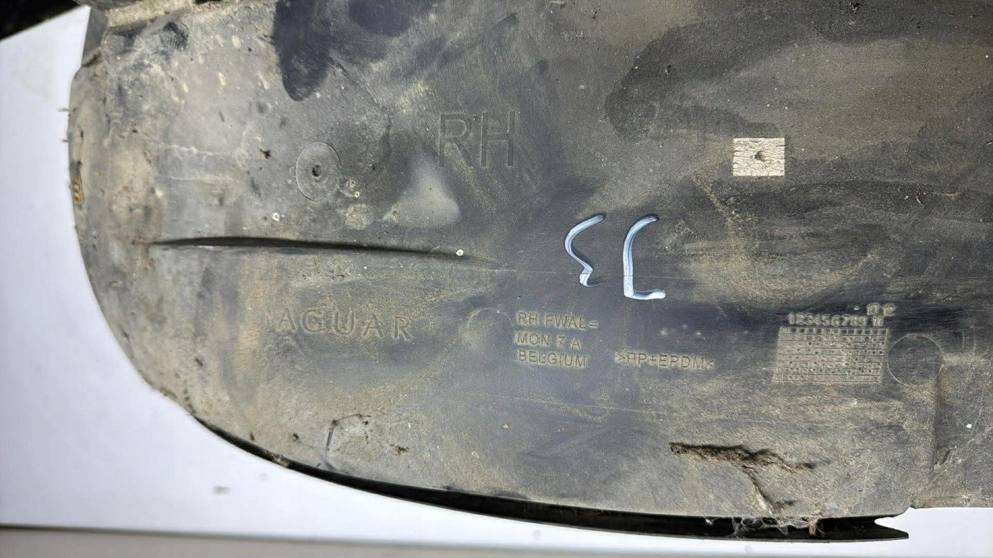mudguard right front front right JAGUAR XF X250 8X23-166562