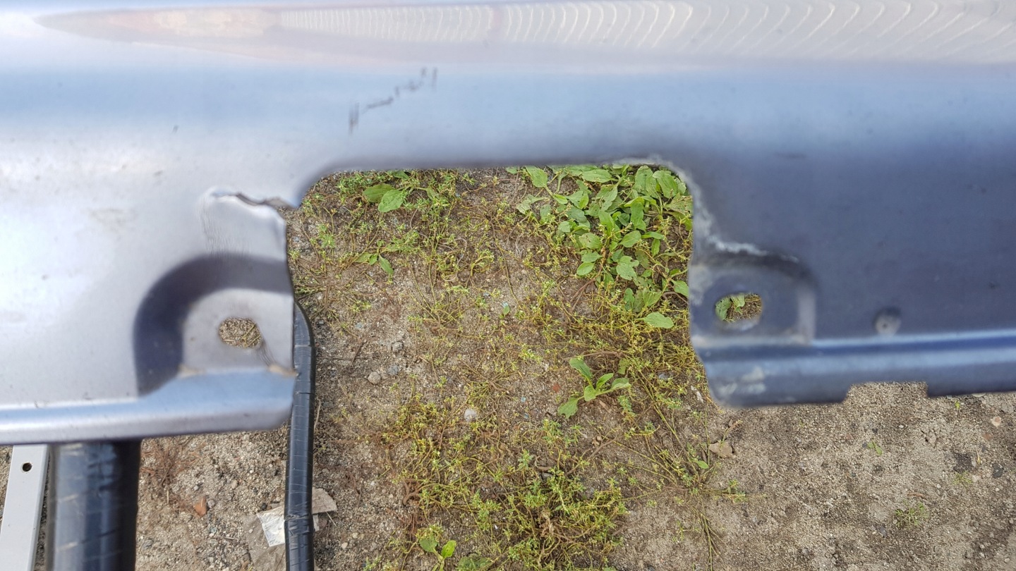BMW 3 E46 moulding threshold sedan left STAHLBLAU