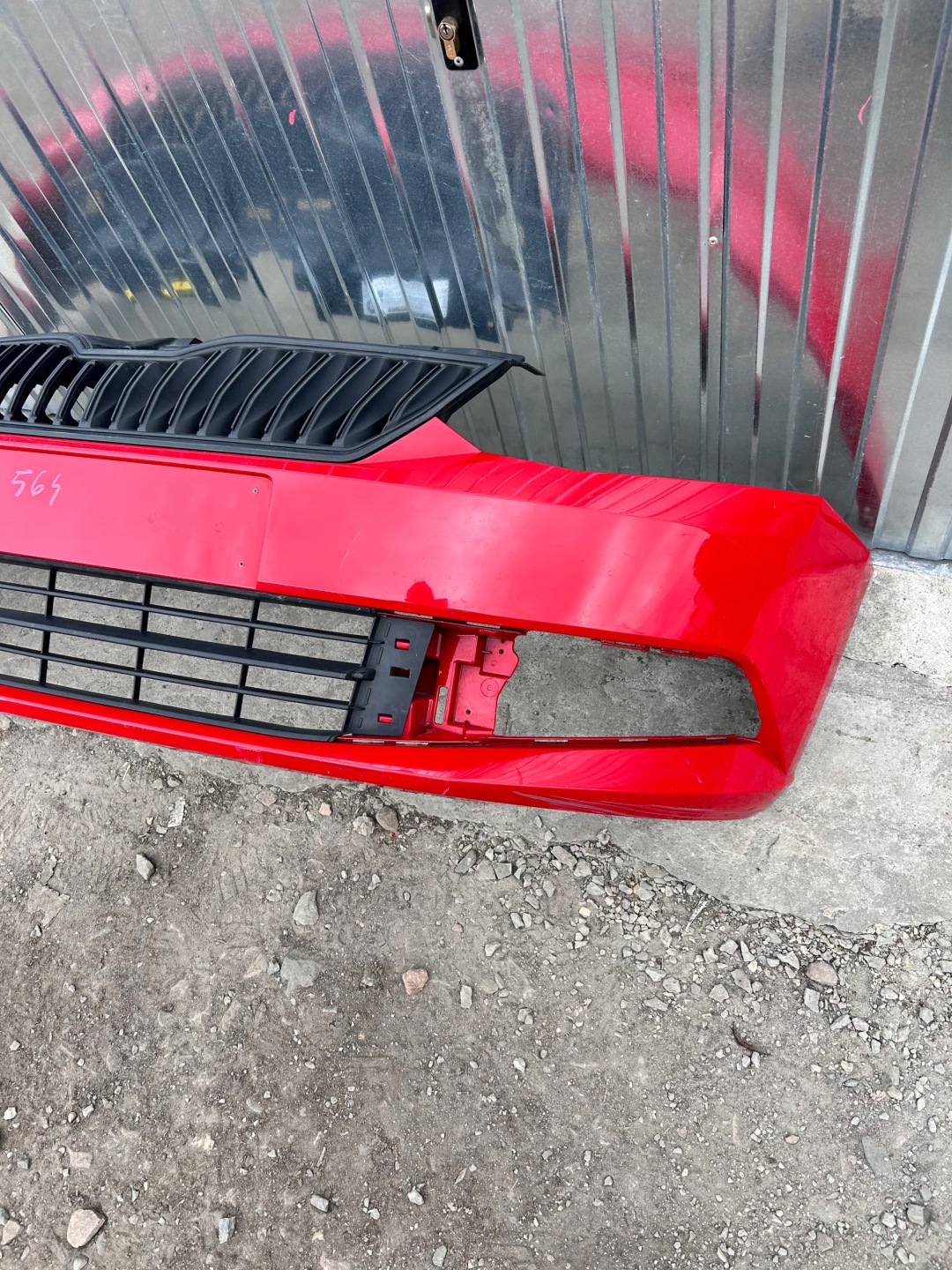 front bumper SKODA FABIA III 14-18