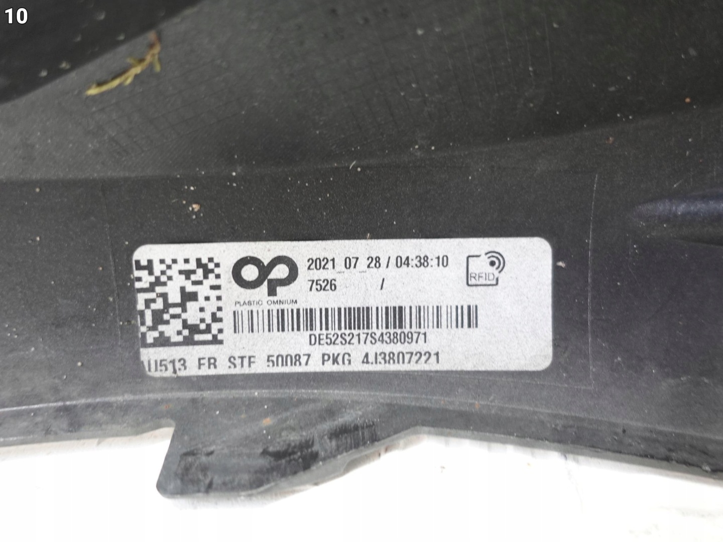 AUDI E-TRON GT RS 4J3 20- bumper front