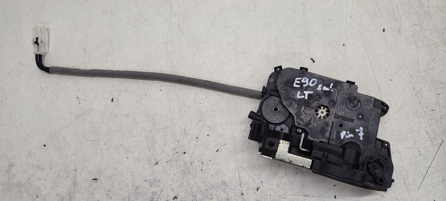 lock door rear part rear left BMW E90