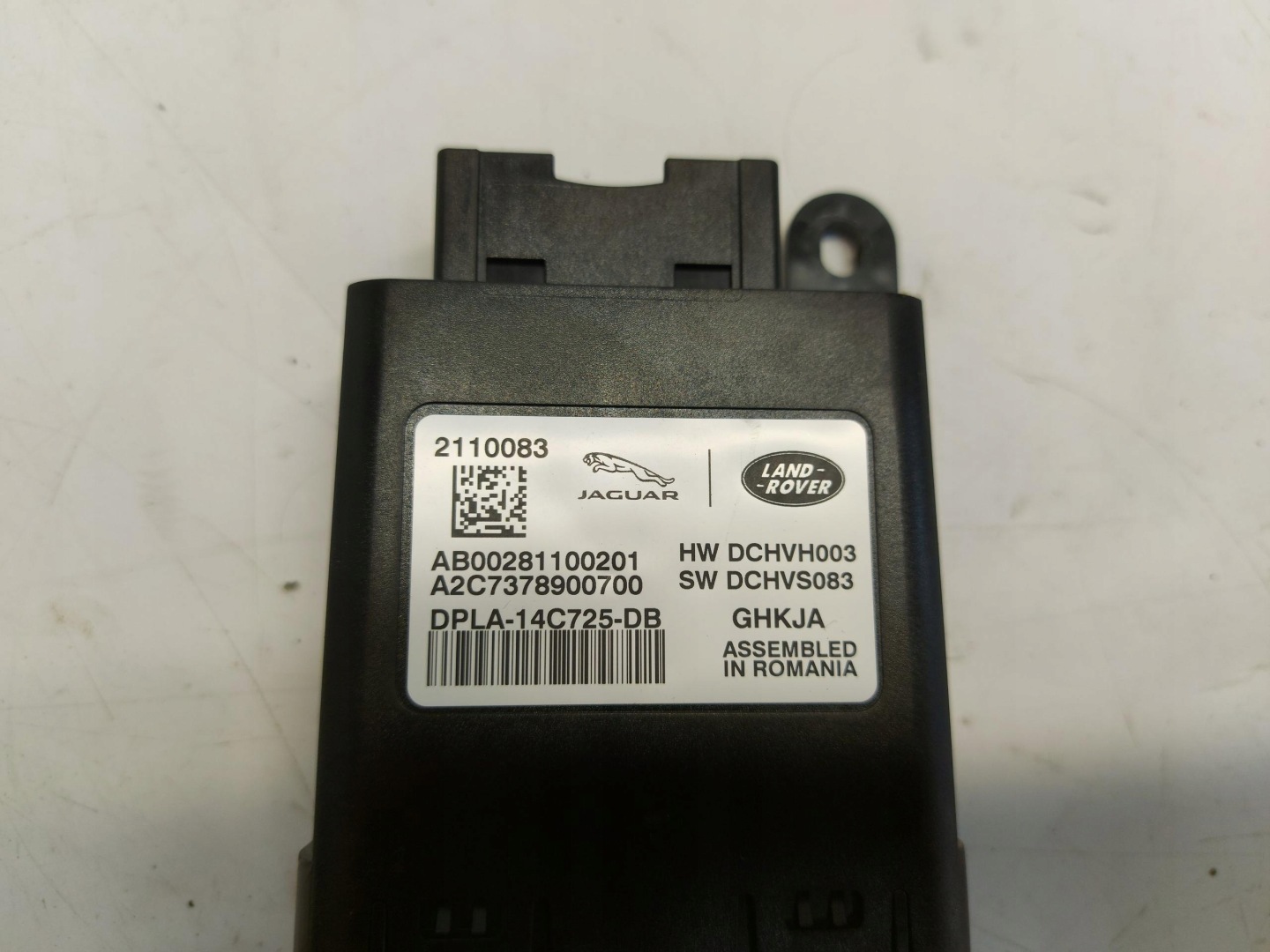 Range Rover VELAR L560 2021r control unit module seat left dpla-14c725-db
