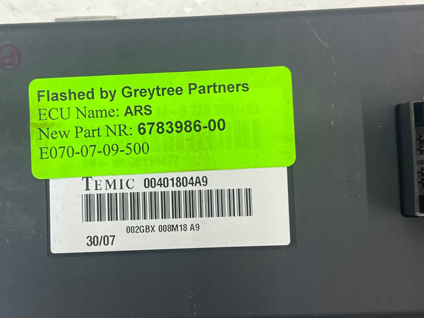 BMW E60 E61 E63 E70 E65 modul Bedienteil Achsträgers DYNAMIC DRIVE 6783986