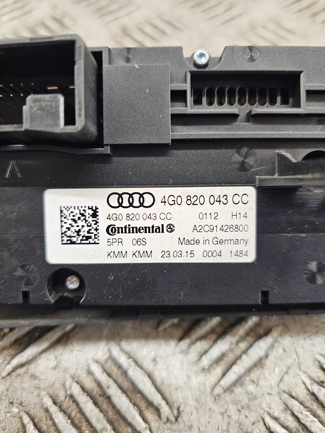 A6 C7 4G LIFT PANEL klími klimatizaci 4G0820043CC