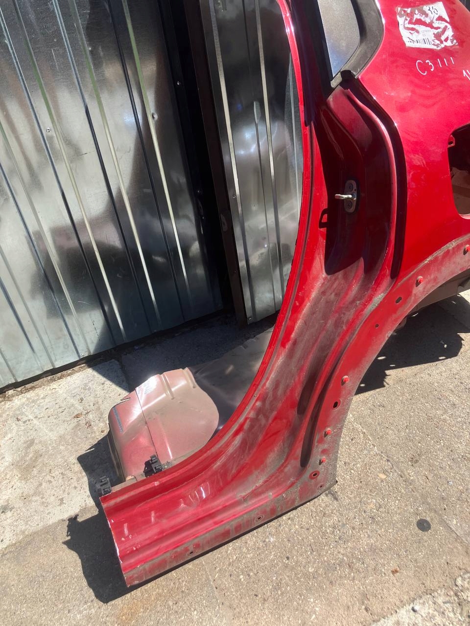 quarter fender threshold left rear part CITROEN C3 III