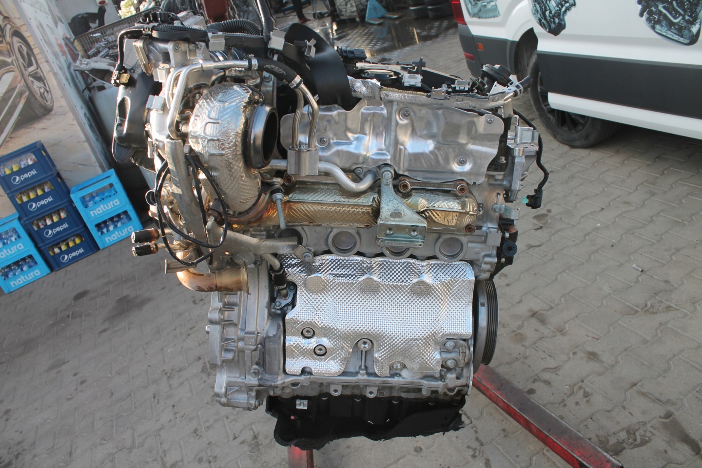 engine complete MERCEDES GLA GLB A B CLA 654920 POPRZECZNY 10TYS KM