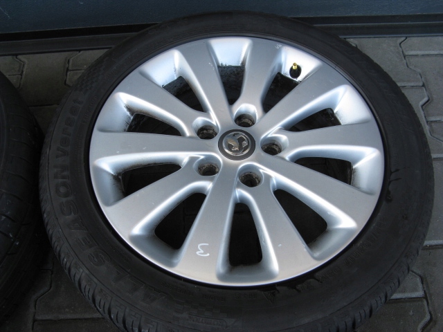 disc wheels summer 225/50ZR17 OPEL ZAFIRA