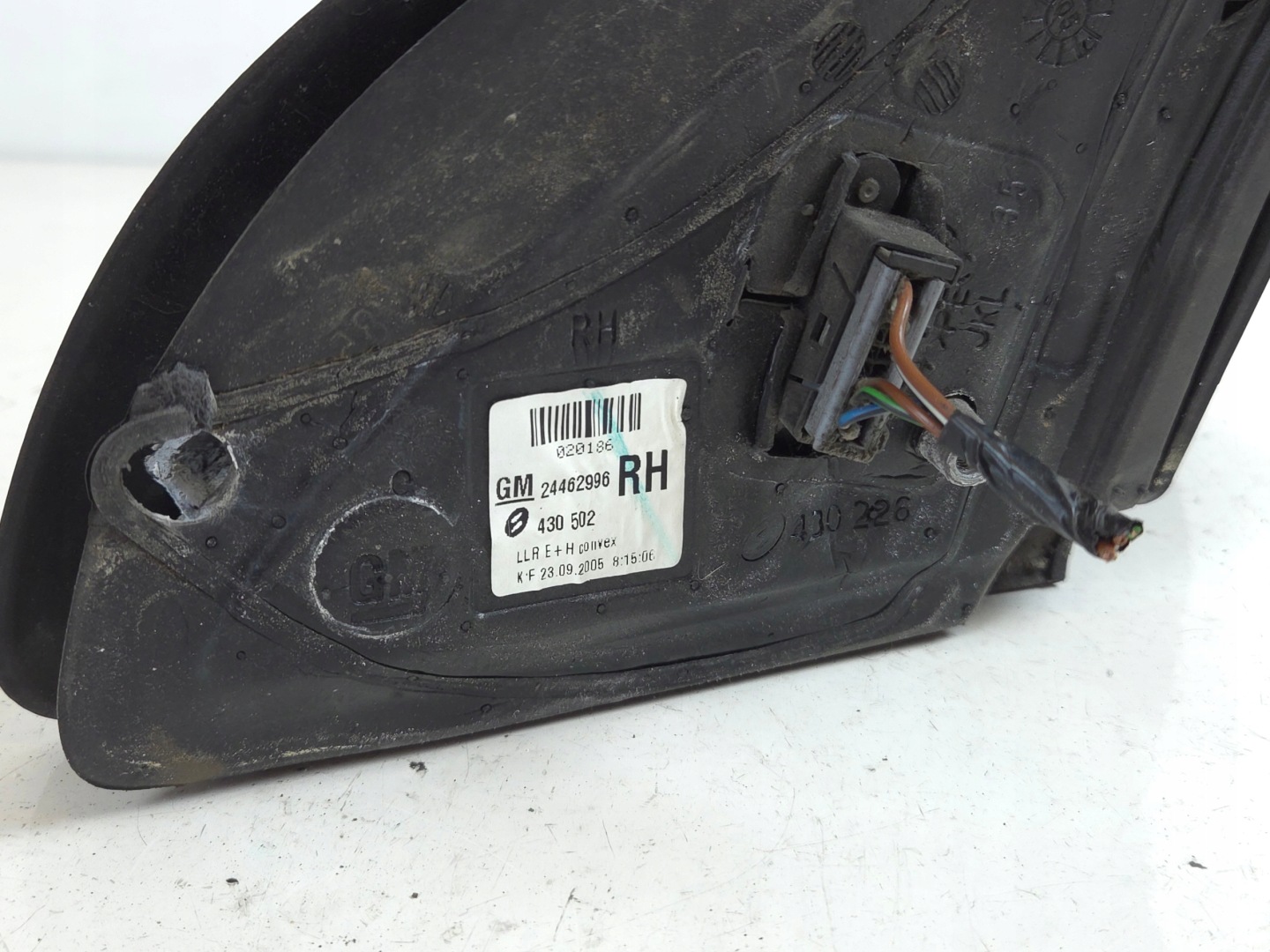 OPEL ASTRA III H mirror right 5 PIN silver