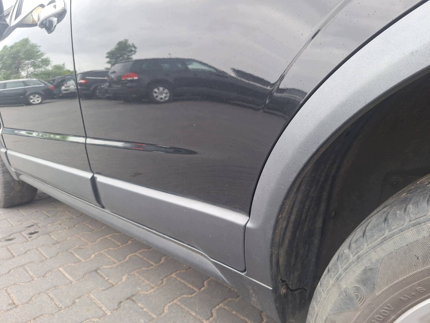 door complete left rear part OPEL ANTARA and 19U