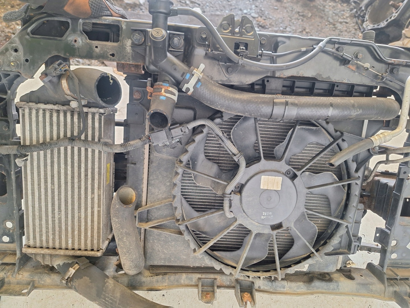 KIA SOUL II 14-18 support panel for radiators CDRI