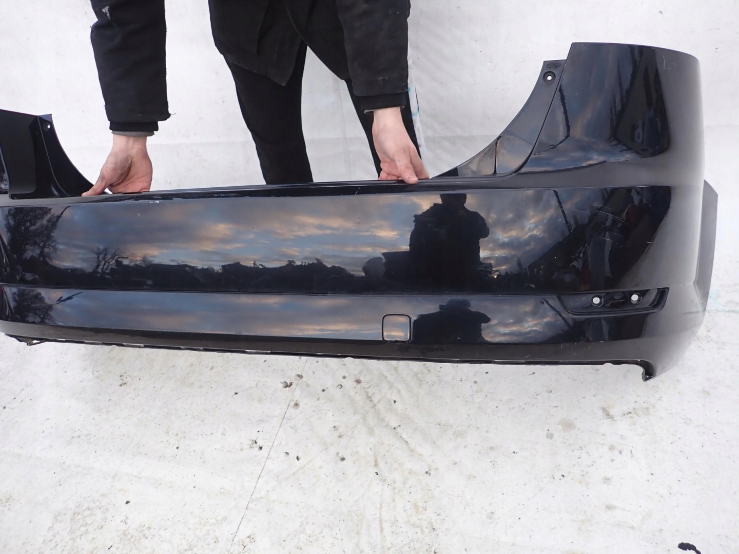 FORD MONDEO MK4 HB 07-10 bumper rear part rear