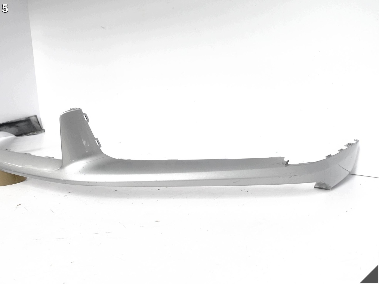 PORSCHE 911 992 TURBO S 20- SPOILER accessories W bumper front GT SILBER