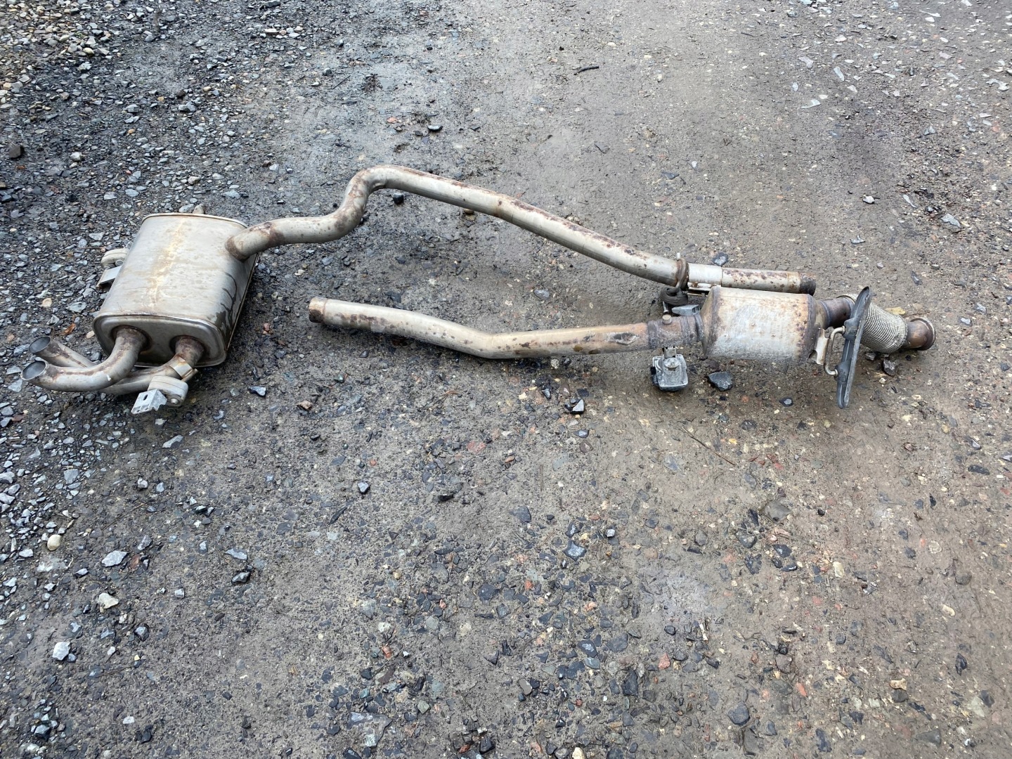 KODIAQ 2.0 TDI exhaust silencer 5QF253611AC