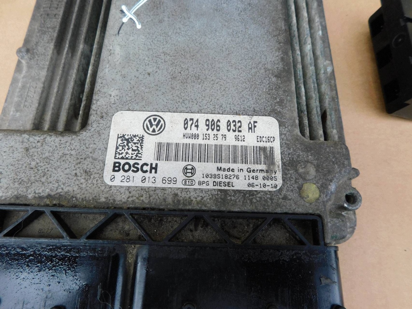 running board startowy computer ignition VW Crafter 2.5 TDI 074906032AF real foto