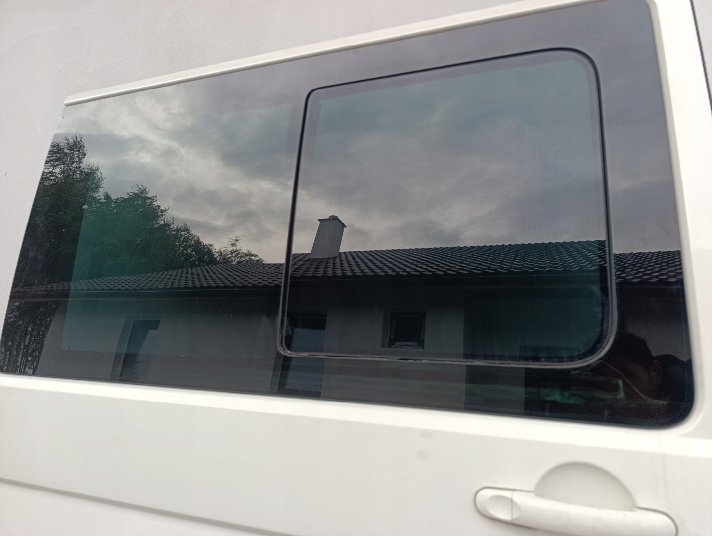 door sliding VW T5 T5 lift side right biale