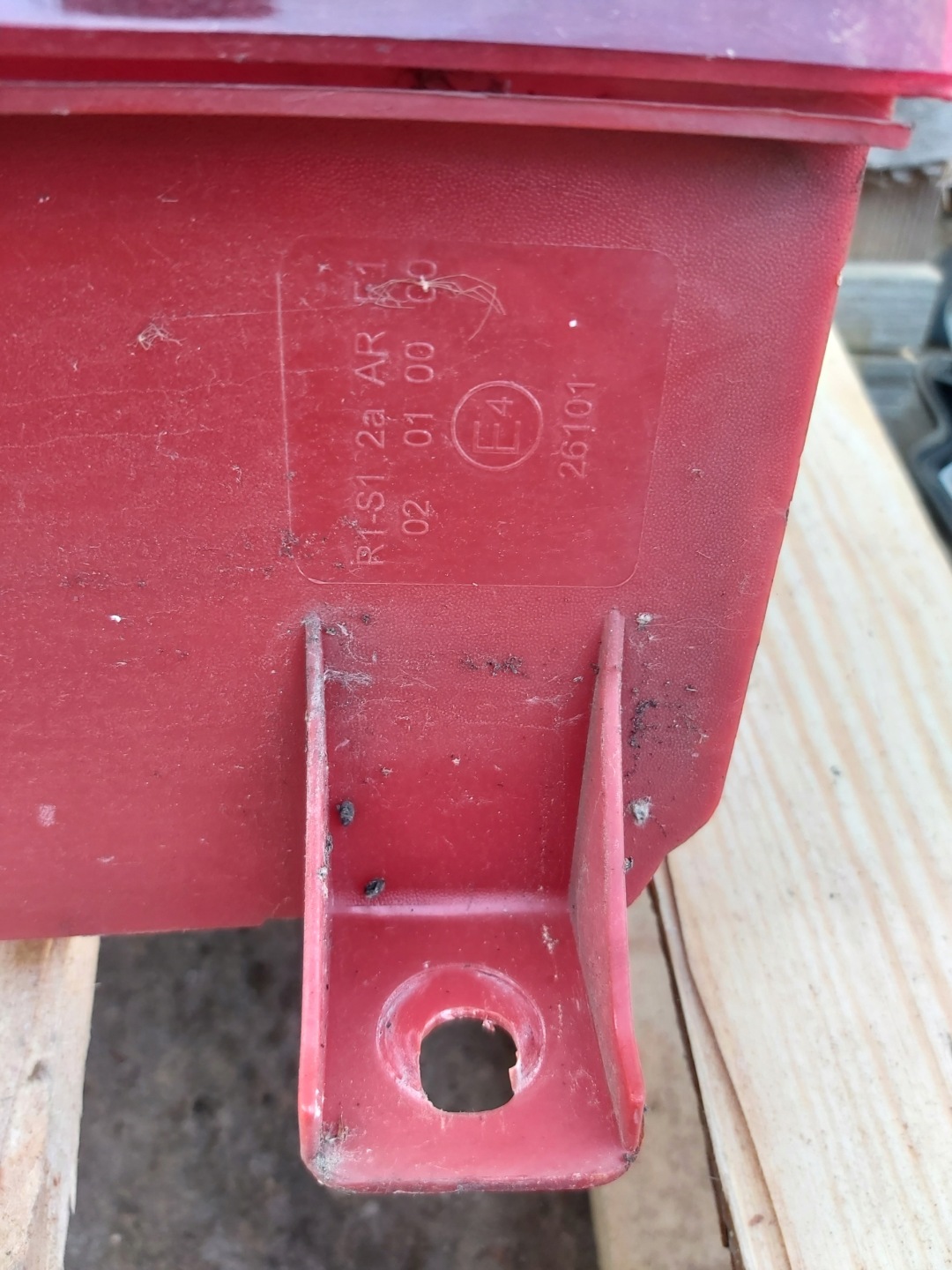 light right rear part CITROEN DISPATCH JUMPY SCUDO II without WKLADU ZAROWEK
