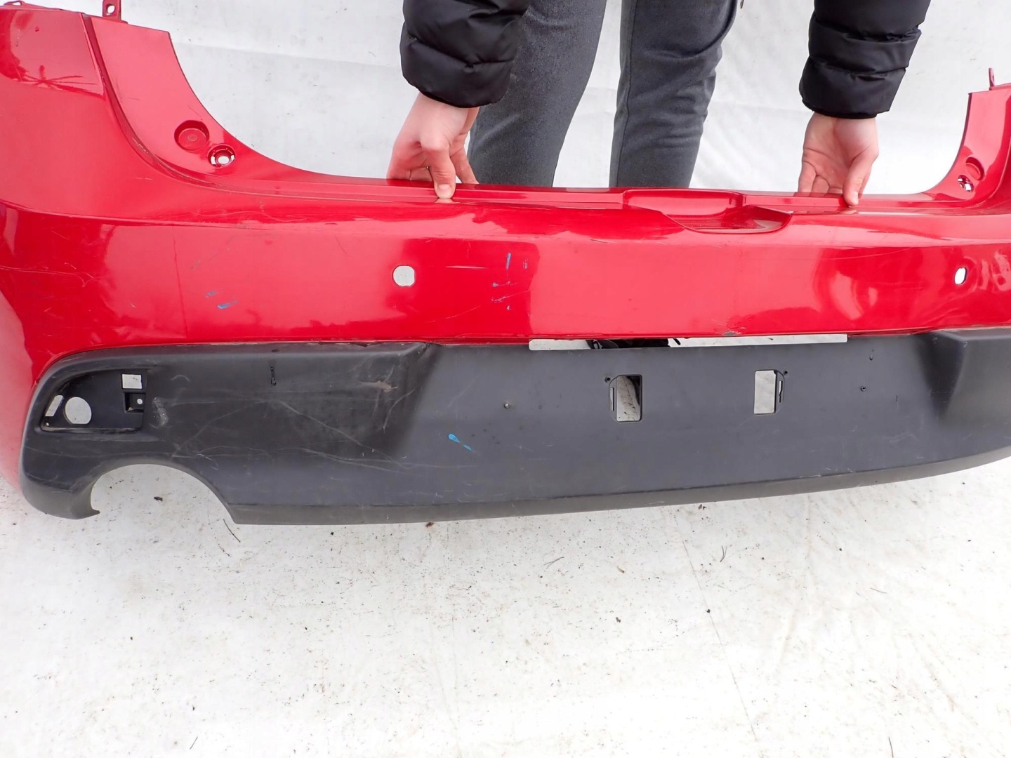 MAZDA 3 II HB 08-11 bumper rear part rear PDC