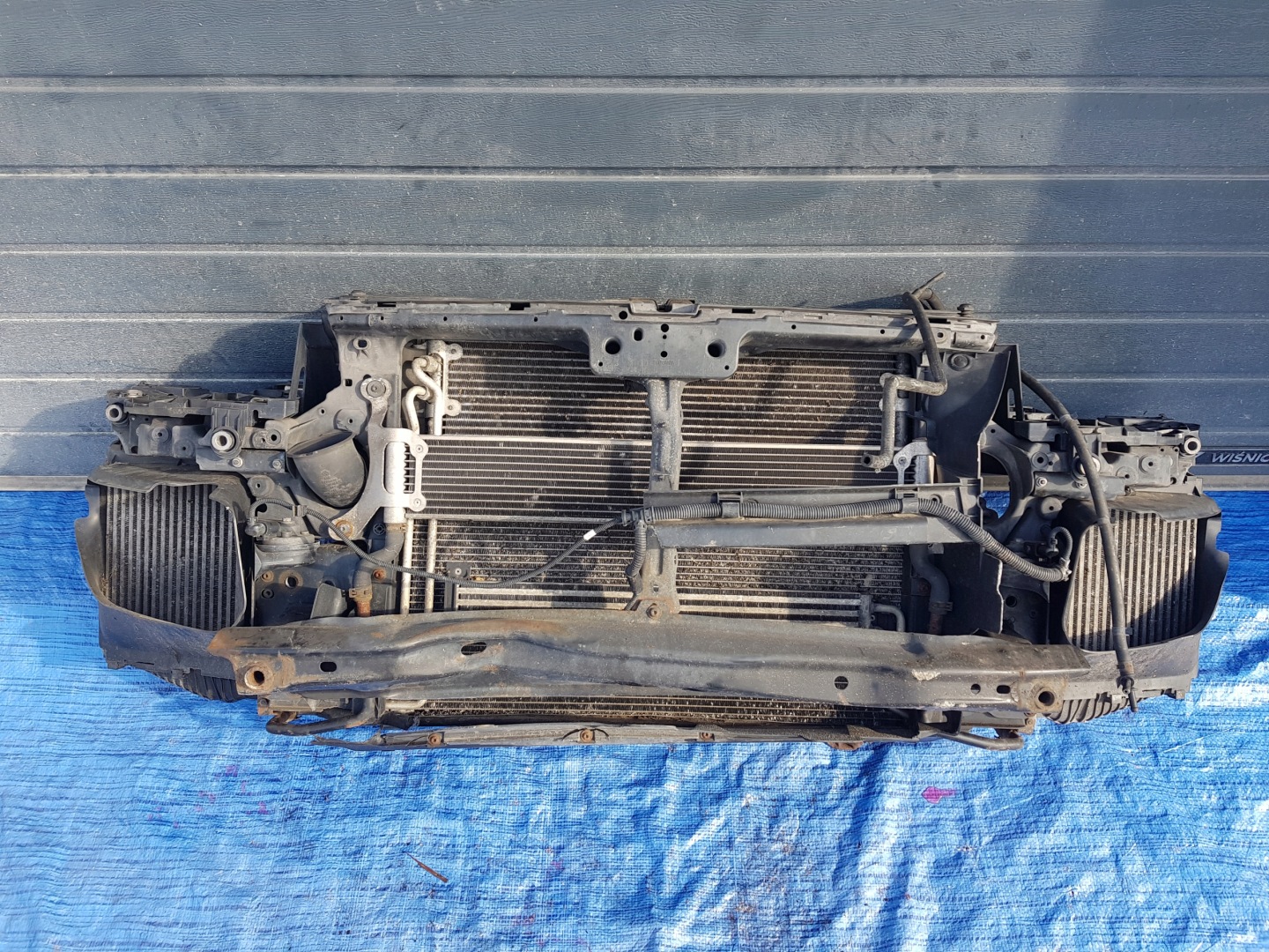support panel for radiators radiator VW VOLKSWAGEN TOUAREG 7L 3.0 TDI