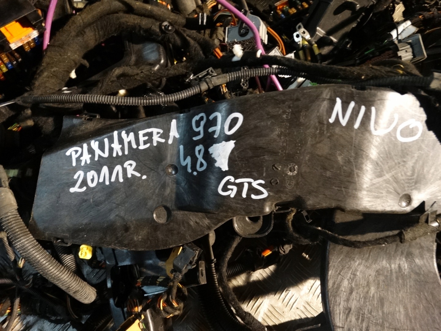 wiring electrical PORSCHE PANAMERA 970 4.8 1