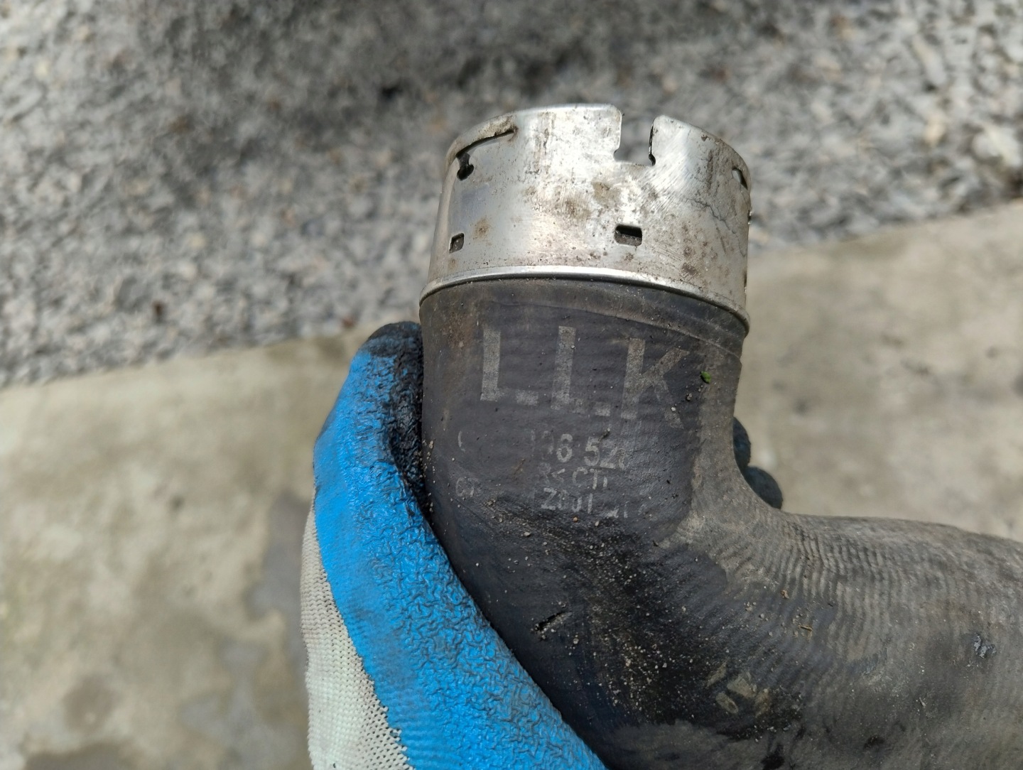 MERCEDES pipe wiring air LLK