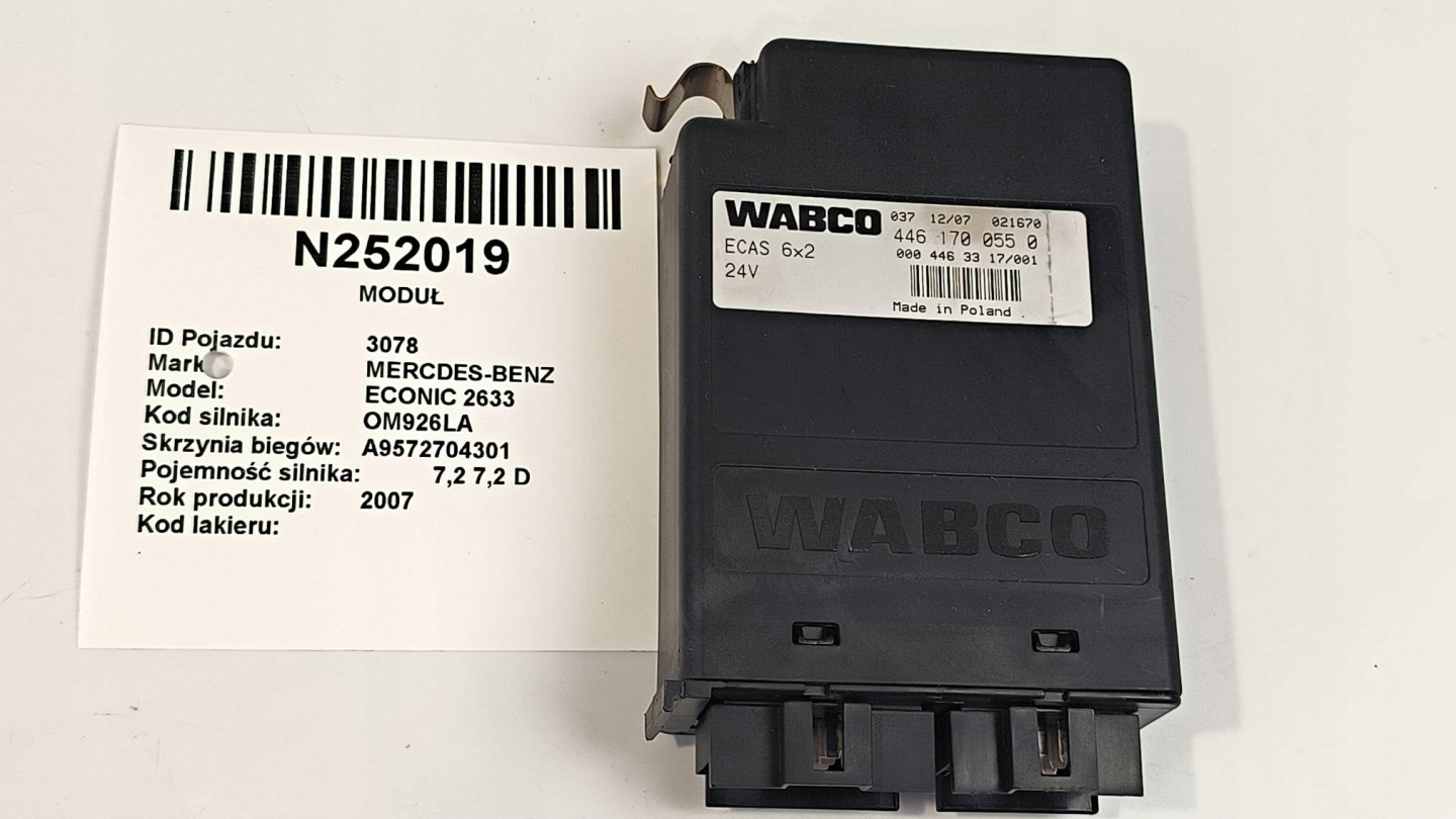 modulo 4461700550 WABCO mercedes-BENZ ECONIC 2633