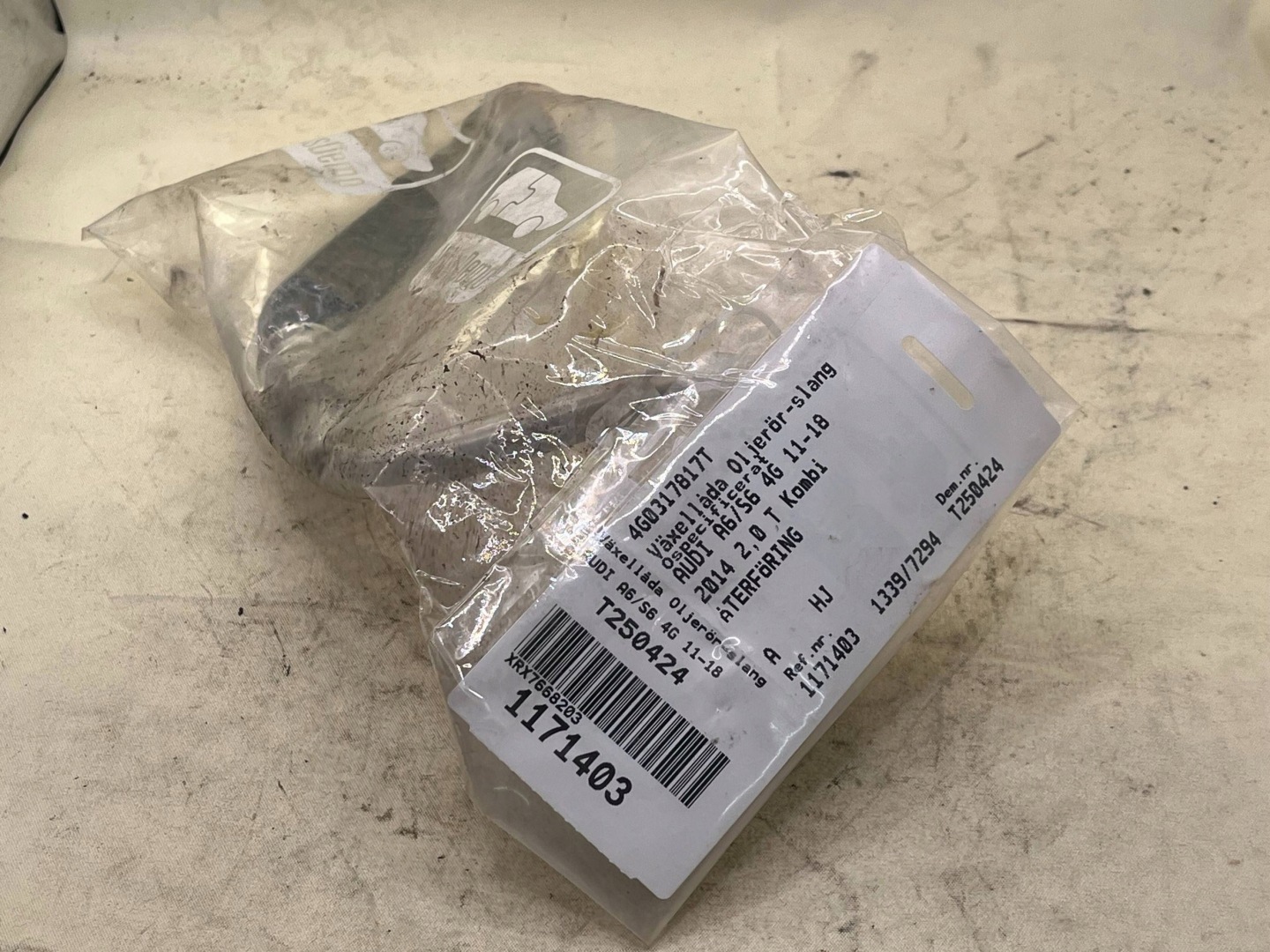 Ölleitung Getriebe 4G0317817T AUDI A6 C7 2.0TDI MULTITRONIC ORG !J