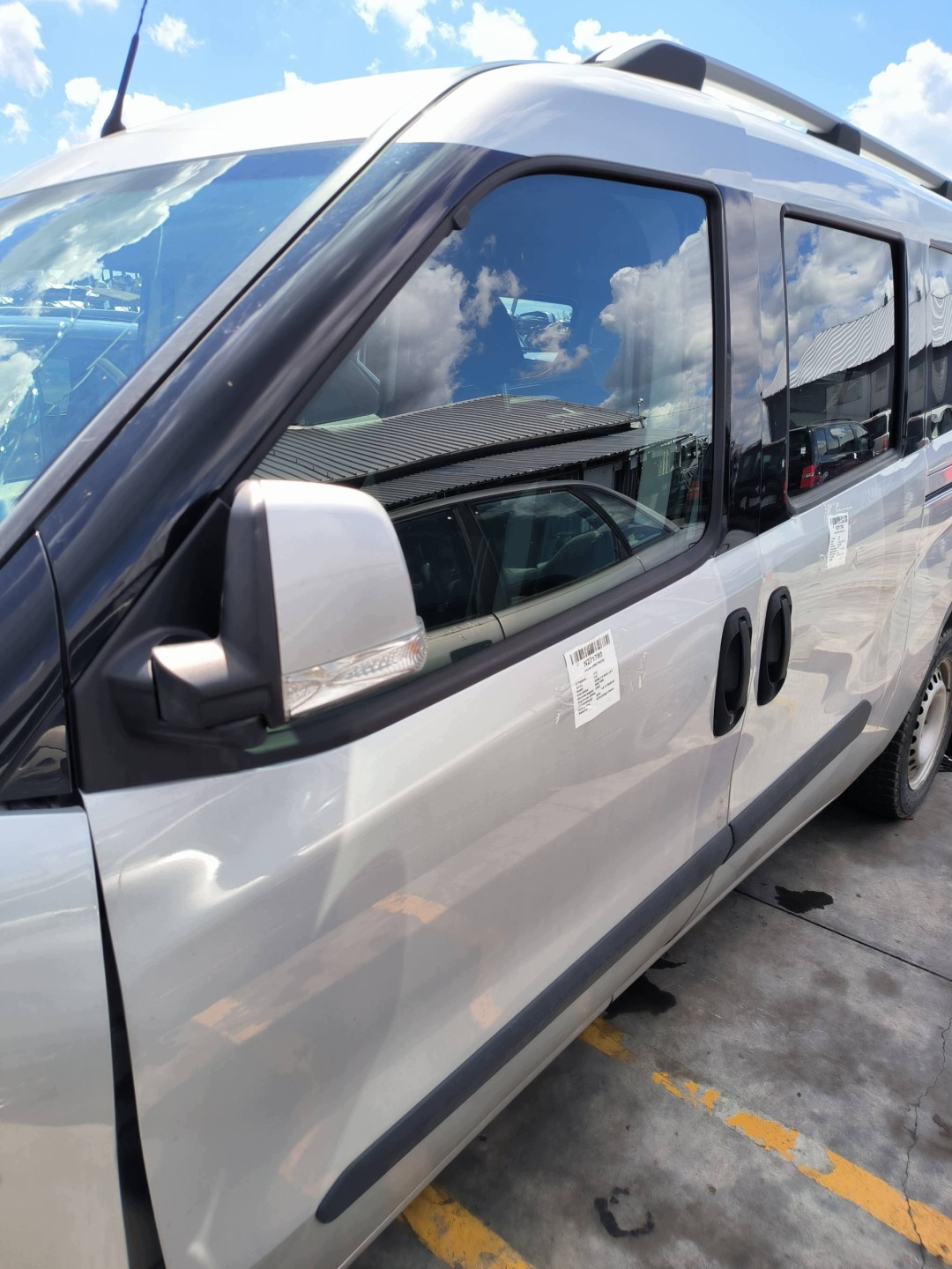 door left front FIAT DOBLO II MAXI LIFT