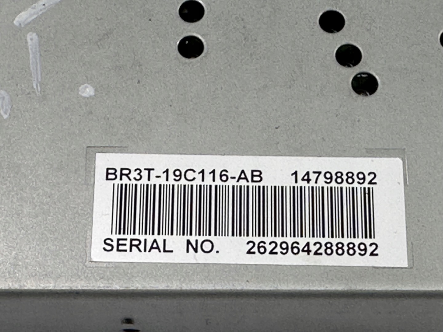 Panel Schalter Bildschirm, radia nawiawu Ford Mustang 2010 - 2014