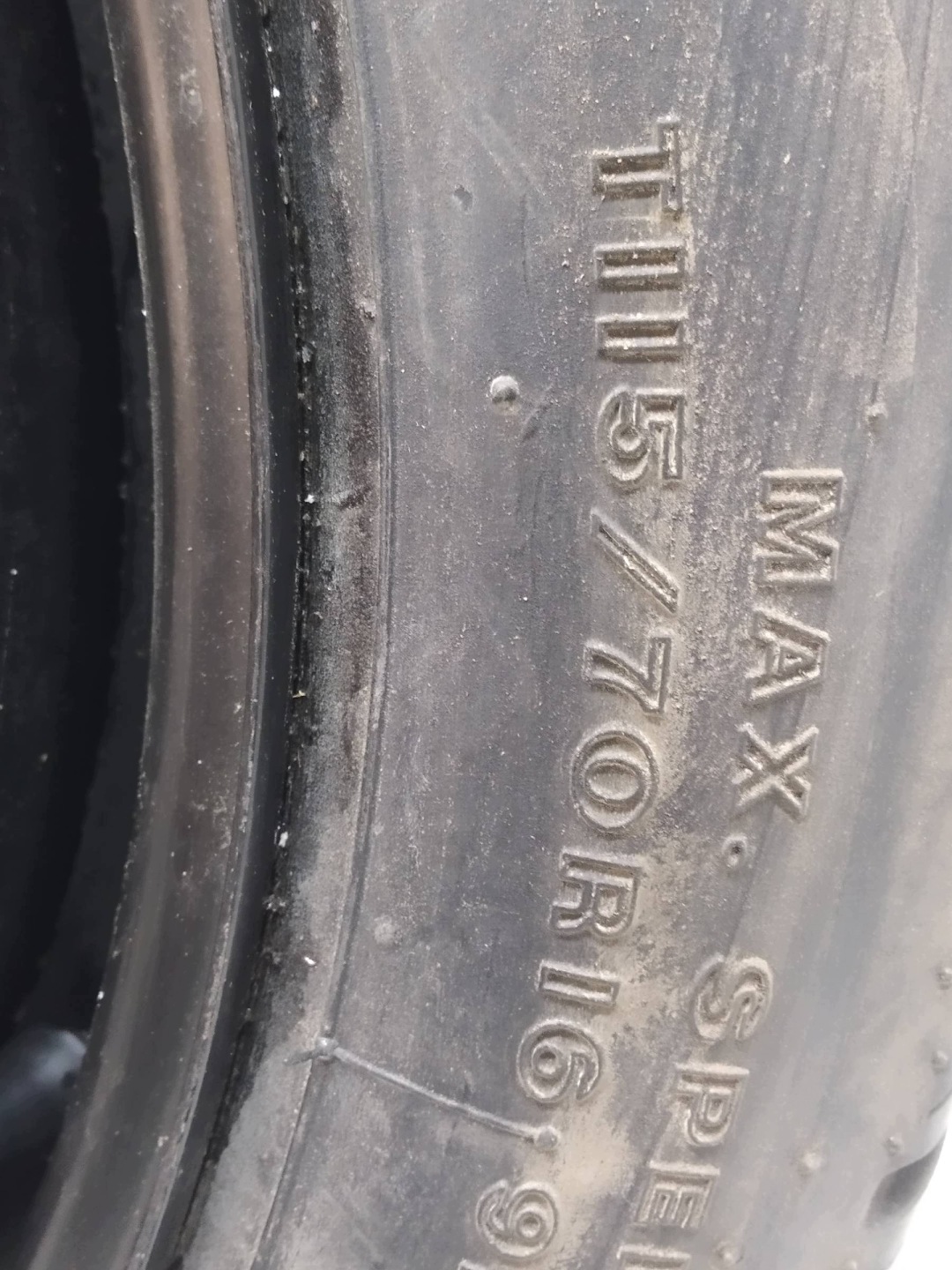 wheel spare R16 5X110 ET41 OC64 4.00B16H2 OPEL