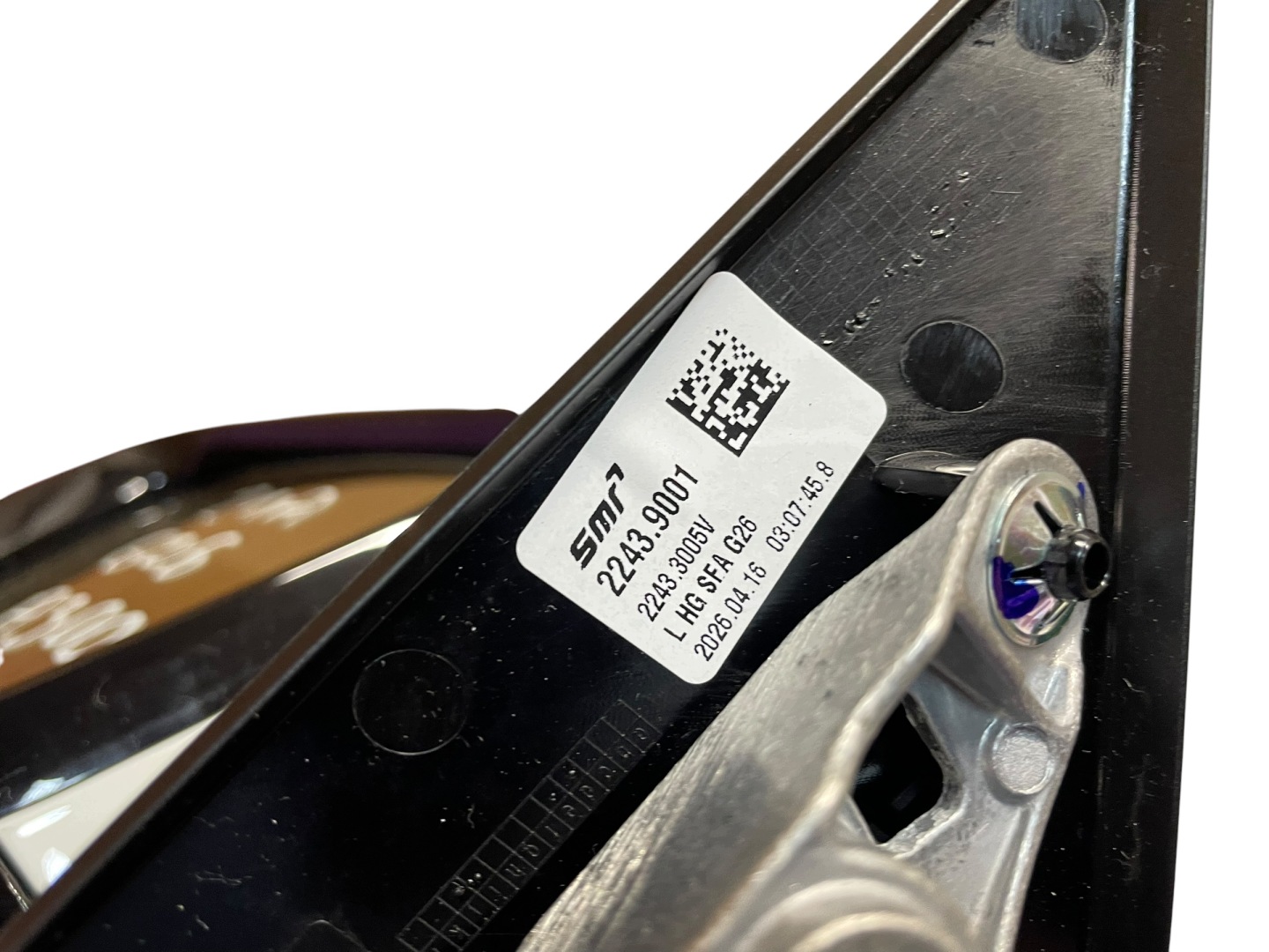 mirror left 5 PIN SHADOW m-packet BMW i4 4 G26 A300 IDEAL EU