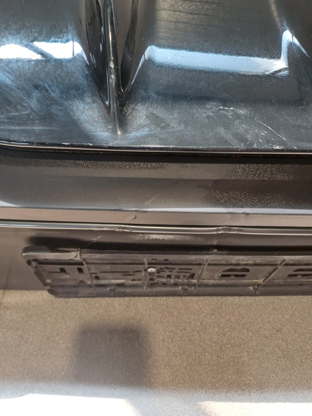 SPOILER der Stoßstange heck hinten SEAT LEON IV 4 CUPRA 5FA807521