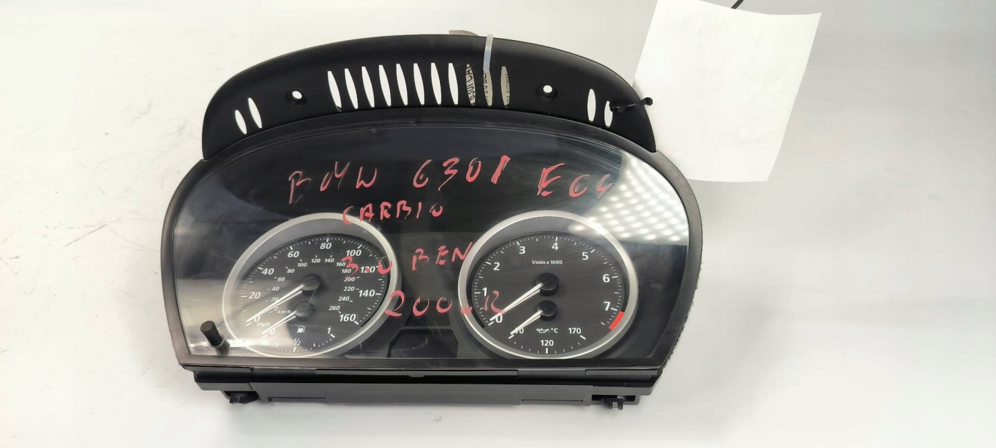 dials clock 62.11-6983167 BMW SERIA 6