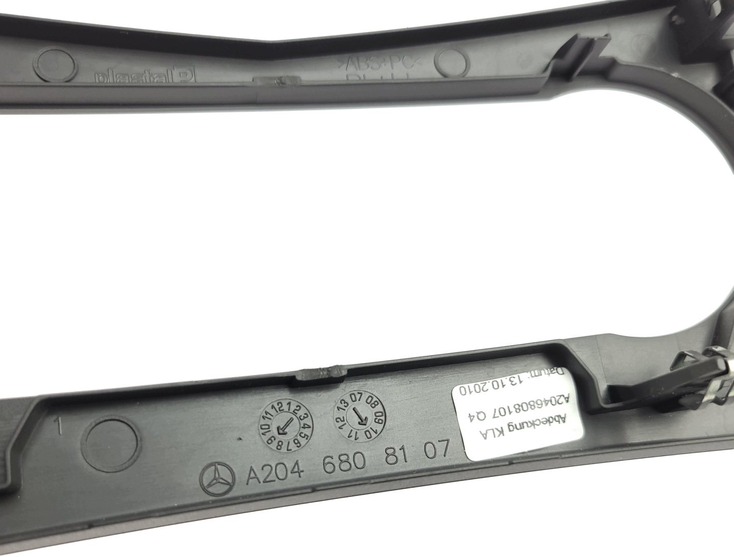 MERCEDES GLK X204 PANEL frame PANELU air conditioning devices A2046808107