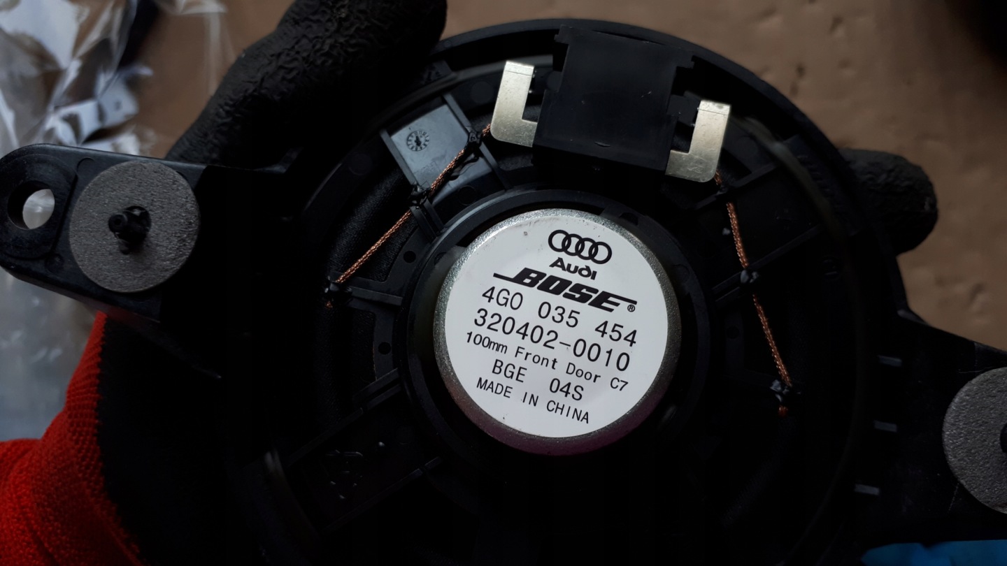 S6 C7 4G speaker BOSE door rear part 4G0035454 A7 S7