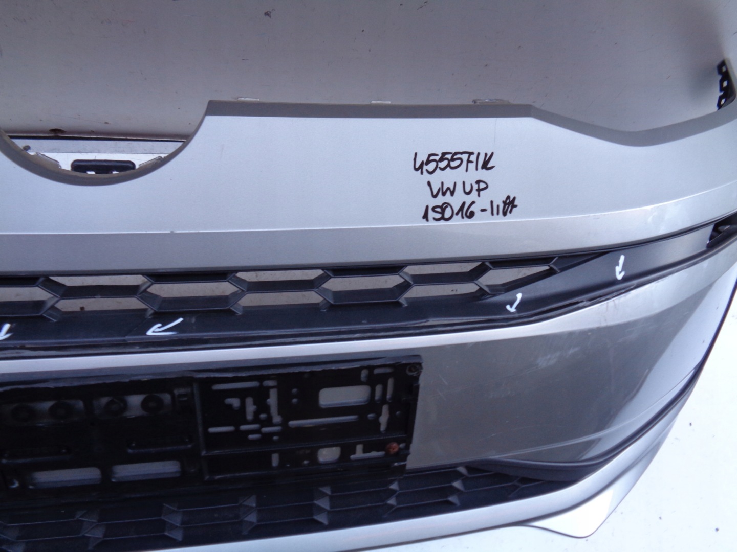 front bumper VW UP 1S 1S0 16- LIFT NR 45557