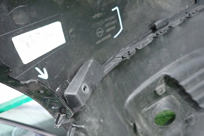 OPEL ZAFIRA D SCUDO III 22- front bumper front