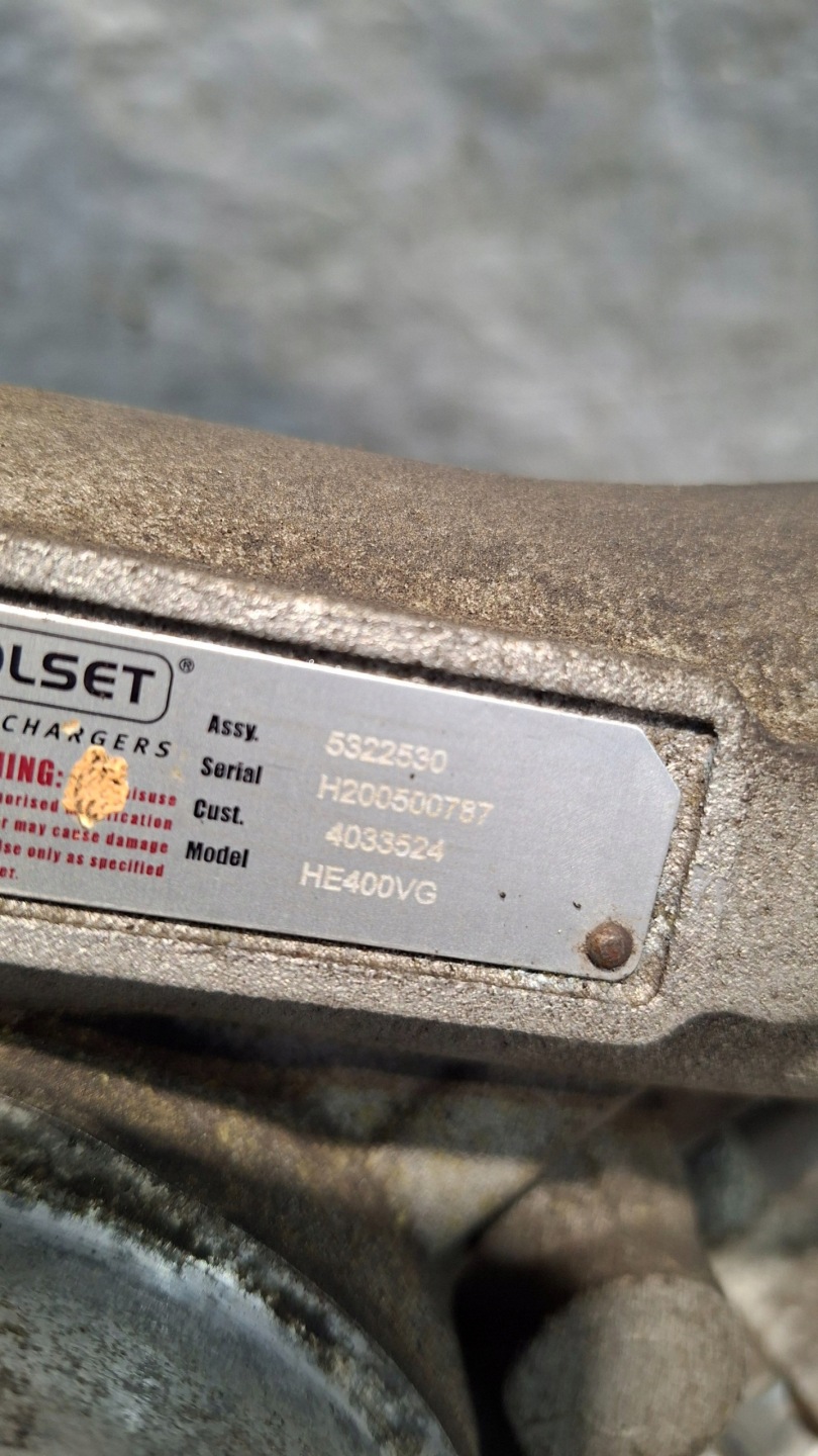 turbo DAF XF 106 HOLSET HE400VG