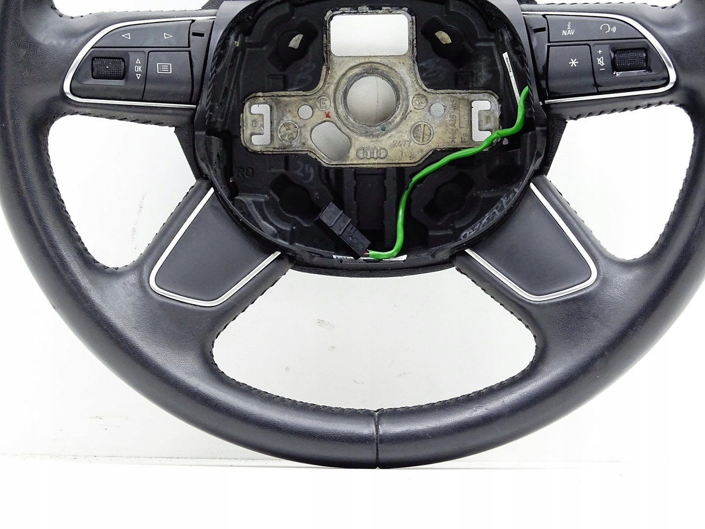 steering wheel, black leather MULTI AUDI Q3 8U 8U0419091T