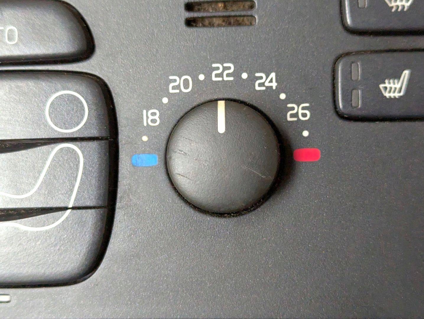 vezérlö panel a klímának Volvo V70 2 2004 8691876