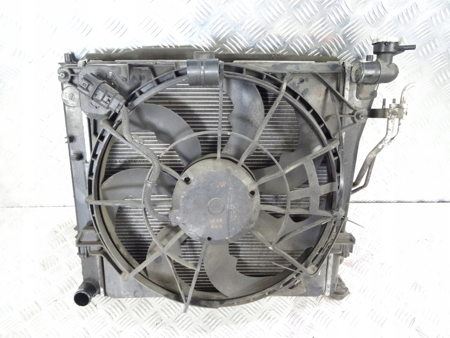 HYUNDAI I40 chladiče ventilátor KOMPLET 1.7 CRDI