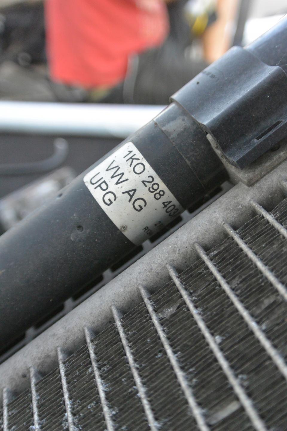 hladnjaci vode KLIMY interkuler ventilator VW PASSAT B6 B7 CC KPL