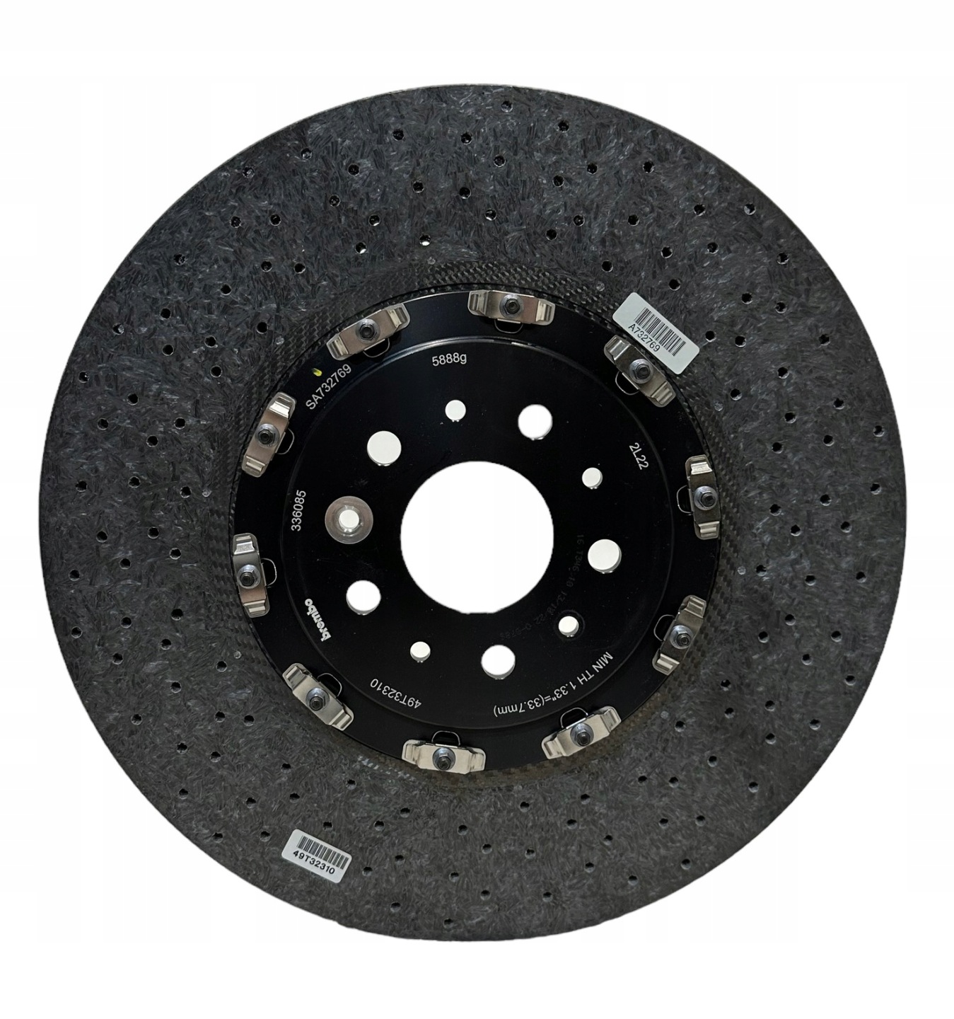 FERRARI PORTOFINO ROMA front disc brake disc 336085