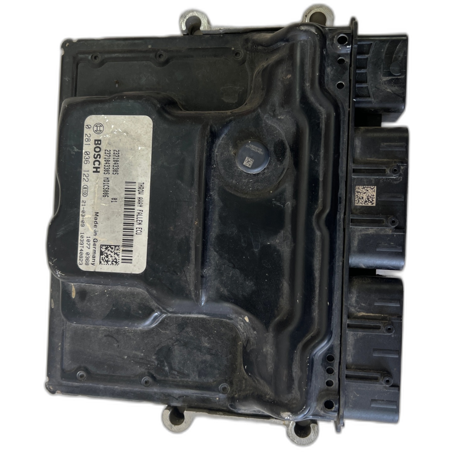 RENAULT TRAFIC 2.0 M9R710 0281036122 237104330S ECU computer Originale