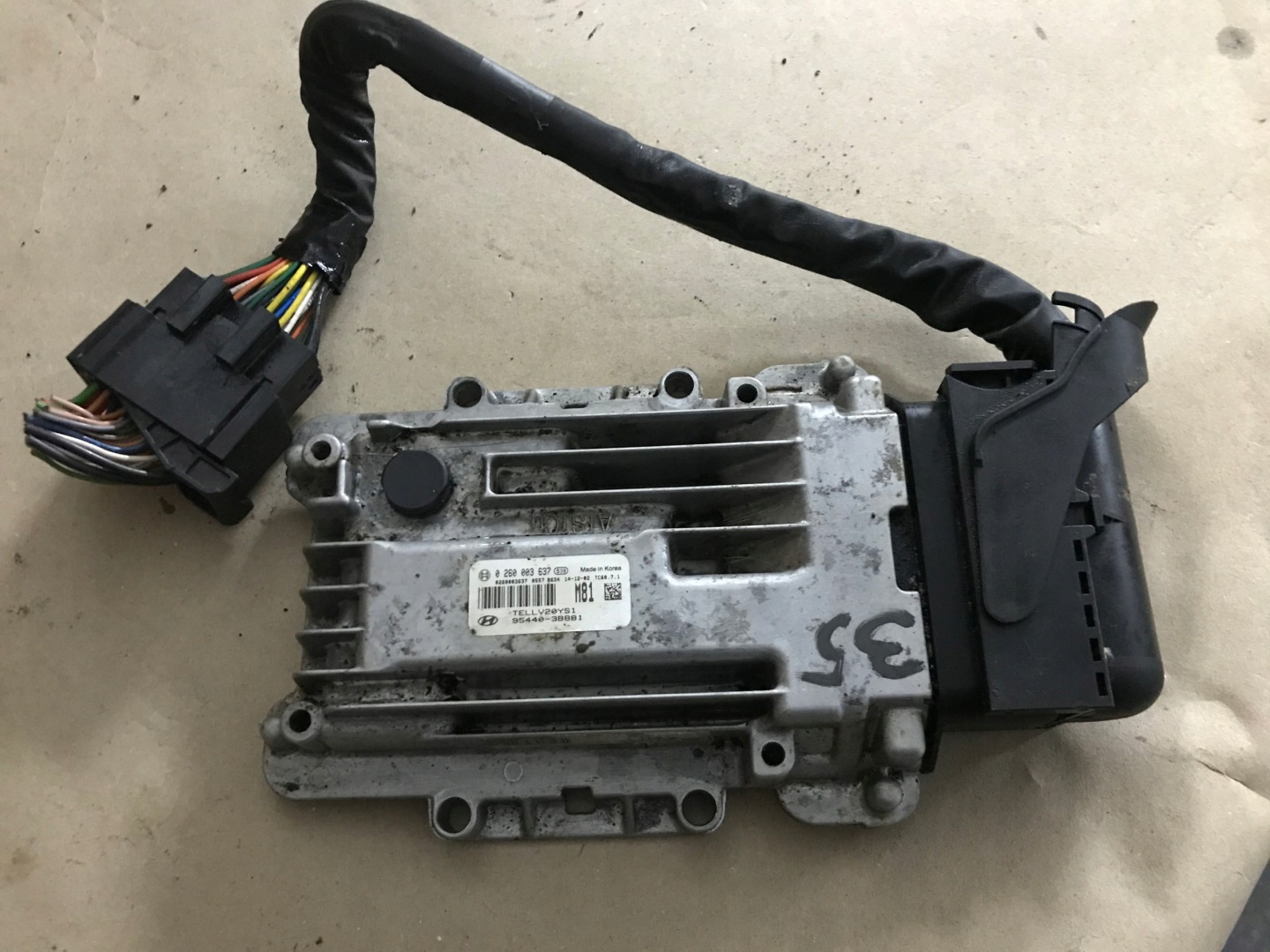 HYUNDAI IX35 2,0 control unit gearboxes 95440-3B881