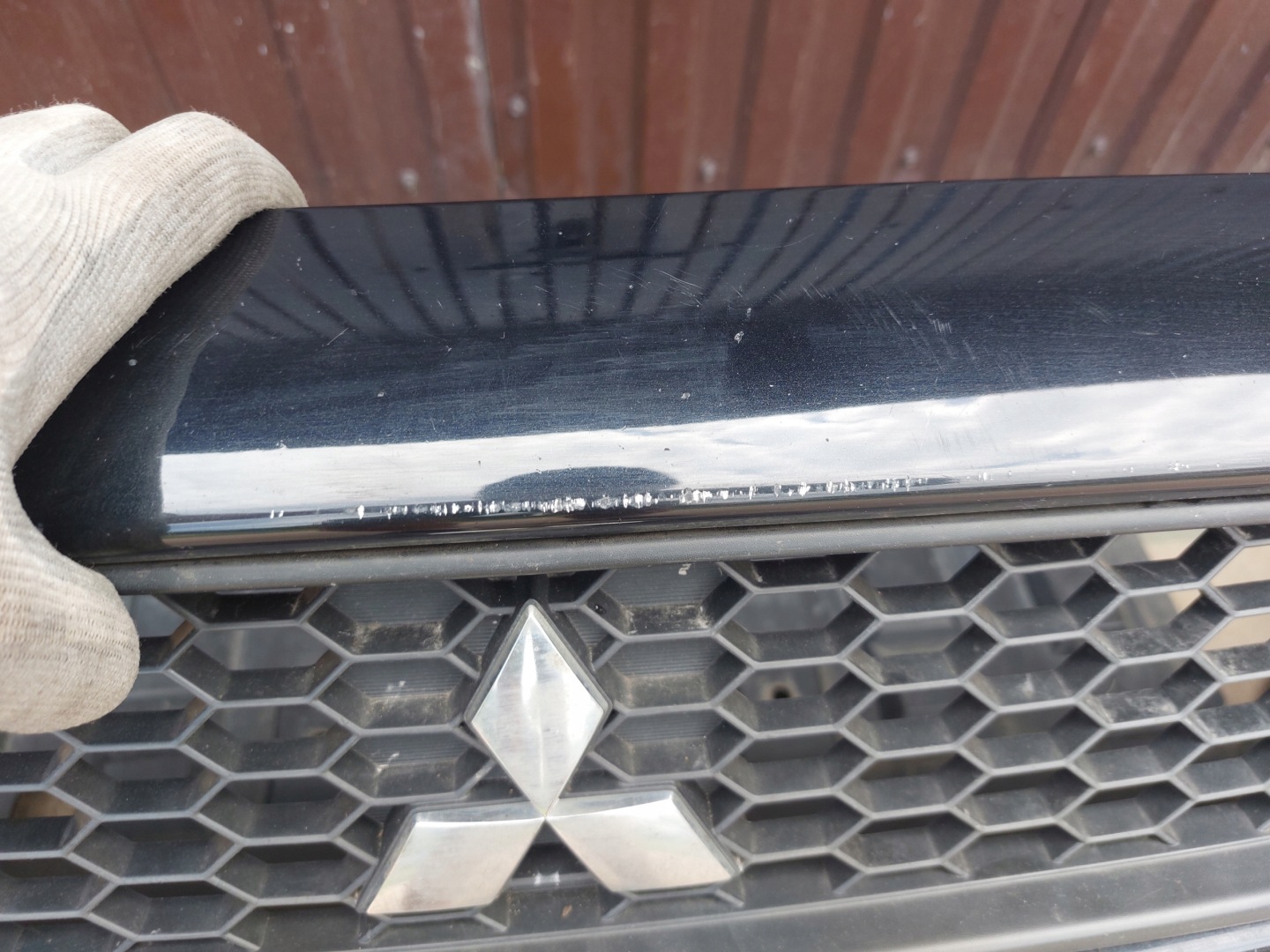 bumper front MITSUBISHI COLT 6 VI LIFT 08-12 6400C105 black