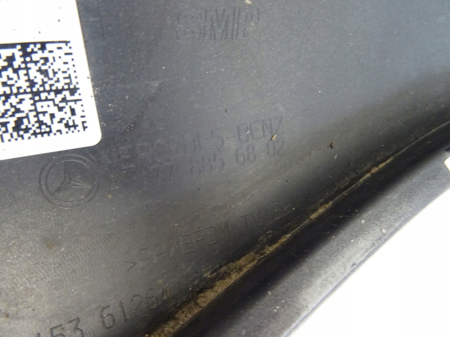 MERCEDES A-KLASA 177 bumper rear part rear